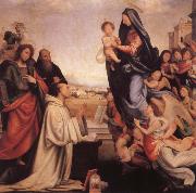 Fra Bartolommeo Vision of St.Bernard Spain oil painting artist